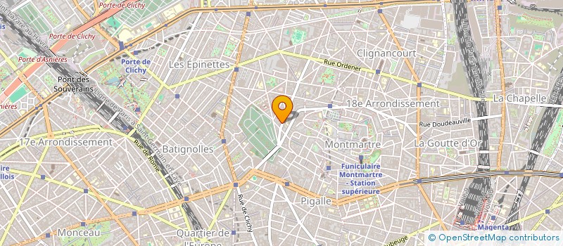 localisation de l'entreprise MONSIEUR ABDELMALEK MOULOUD  PARIS