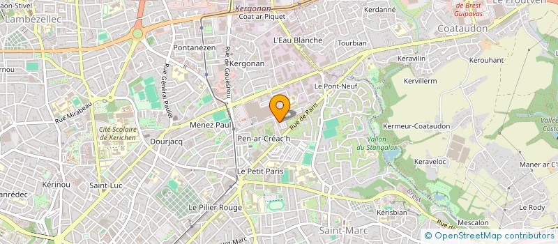 localisation de l'entreprise MONSIEUR ABDELMALEK RACHEDI à BREST