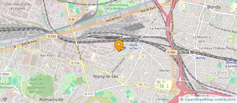 localisation de l'entreprise MONSIEUR ABDELMALEK SMAIL à NOISY-LE-SEC