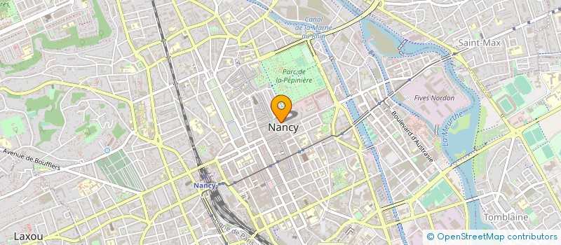 localisation de l'entreprise MONSIEUR ABDELMALEK TADJDET à NANCY