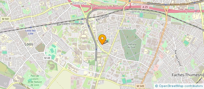 localisation de l'entreprise MONSIEUR ABDELMALEK TILIOUA à LILLE
