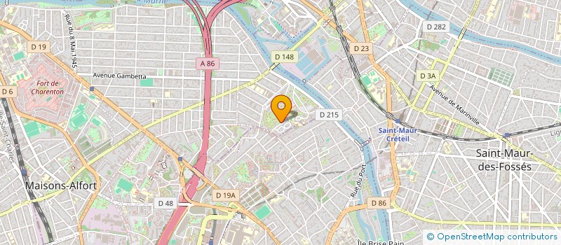 localisation de l'entreprise MONSIEUR ABDELMALEK YADJEL  MAISONS-ALFORT