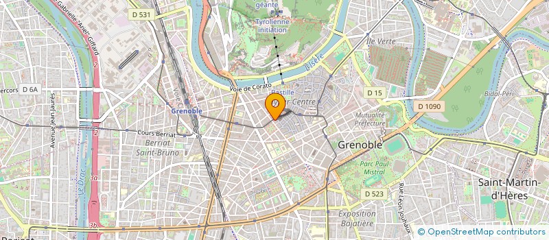 localisation de l'entreprise MONSIEUR ABDELMALEK ZARIOH  GRENOBLE