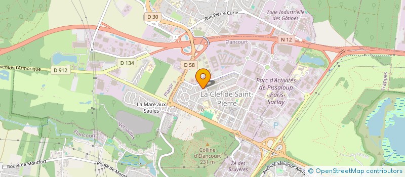 localisation de l'entreprise MONSIEUR ABDELMALIK BENKHEROUF à ELANCOURT