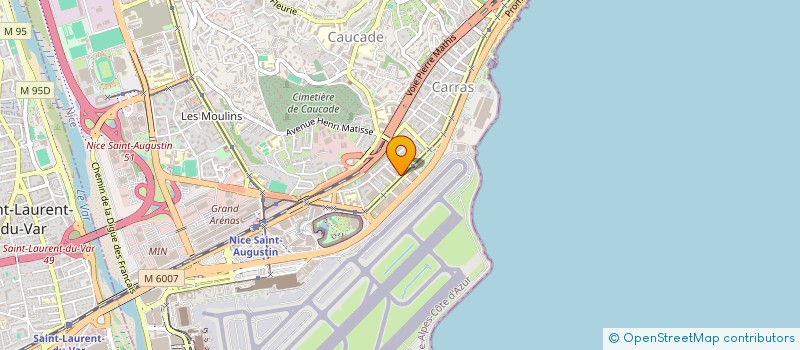 localisation de l'entreprise MONSIEUR ABDELMALIK DJELLOUL à NICE