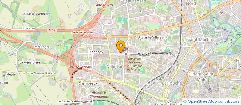 localisation de l'entreprise MONSIEUR ABDELMALIK SEBIH  RENNES