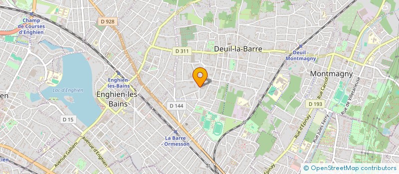 localisation de l'entreprise MONSIEUR ABDELMALIK TAGUIA  DEUIL-LA-BARRE