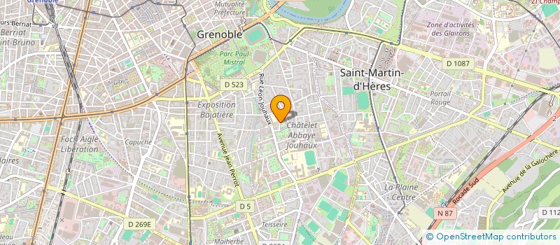 localisation de l'entreprise MONSIEUR ABDELMLALEK SI TAYEB à GRENOBLE