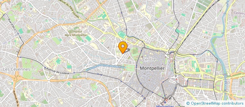 localisation de l'entreprise MONSIEUR ABDELMONAIM AIT LAFKIH  MONTPELLIER