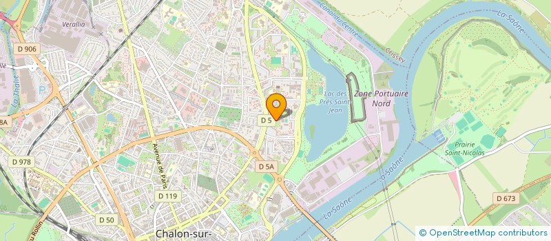 localisation de l'entreprise MONSIEUR ABDELMONEEM HAMAIDIA  CHALON-SUR-SAONE