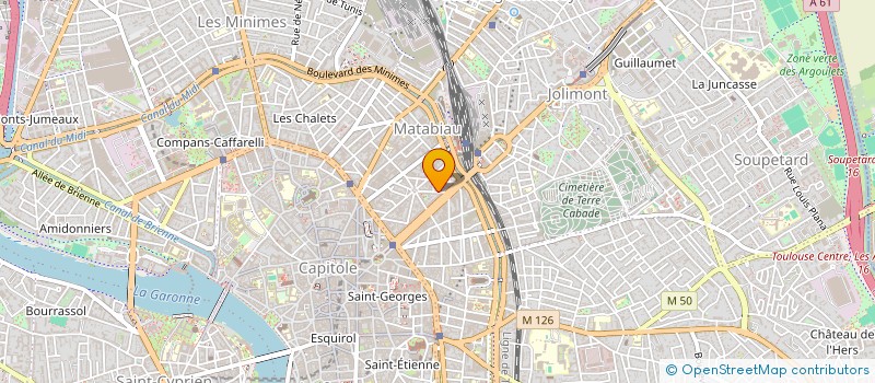 localisation de l'entreprise MONSIEUR ABDELMONEM AHMED ADAM  TOULOUSE