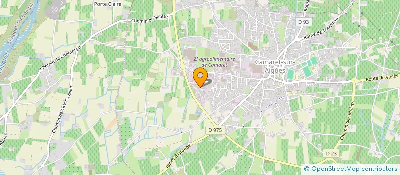 localisation de l'entreprise MONSIEUR ABDELMONIM EL AHMAR  CAMARET-SUR-AIGUES