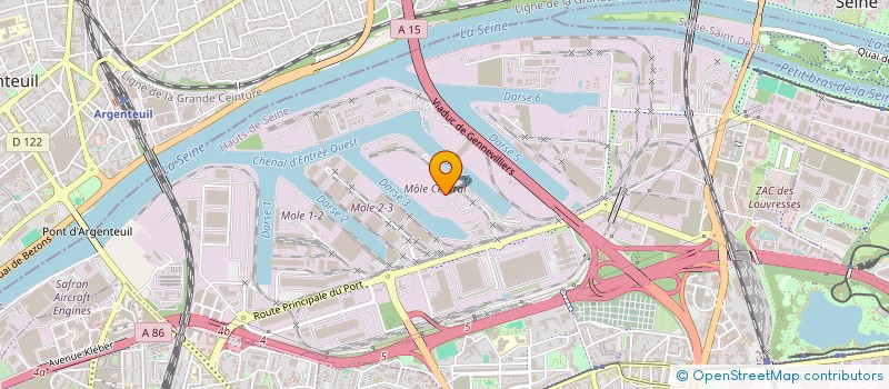 localisation de l'entreprise MONSIEUR ABDELMOUAIZ MESSAOUDI à GENNEVILLIERS