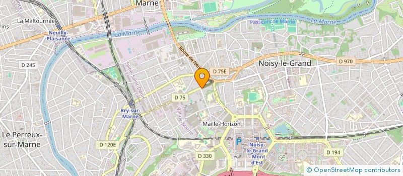 localisation de l'entreprise MONSIEUR ABDELMOULA SAIBI EDDAYRI à NOISY-LE-GRAND