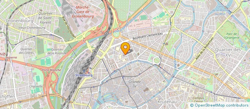 localisation de l'entreprise MONSIEUR ABDELMOULA YAMOUL  STRASBOURG