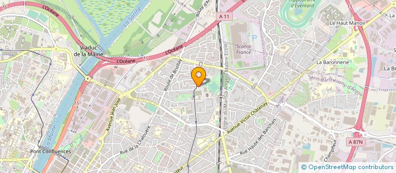 localisation de l'entreprise MONSIEUR ABDELMOULA ZOUHIR à ANGERS