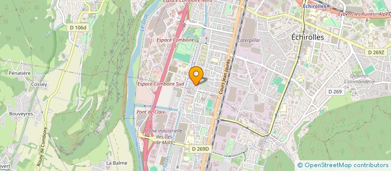 localisation de l'entreprise MONSIEUR ABDELMOUMEN BOUHADDAD à ECHIROLLES