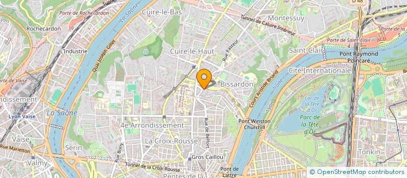 localisation de l'entreprise MONSIEUR ABDELMOUMEN LAHCENE  CALUIRE-ET-CUIRE