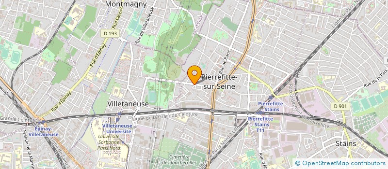 localisation de l'entreprise MONSIEUR ABDELMOUMEN LOUDHAIEF à PIERREFITTE-SUR-SEINE