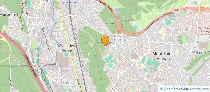 localisation de l'entreprise MONSIEUR ABDELMOUMENE BENAMEUR  AVIGNON