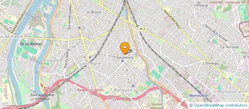 localisation de l'entreprise MONSIEUR ABDELMOUMENE BOURIDJ  TOULOUSE