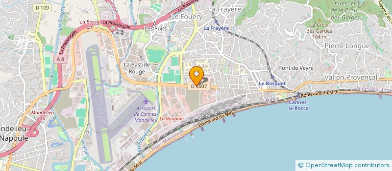 localisation de l'entreprise MONSIEUR ABDELMOUMENE LIF à CANNES