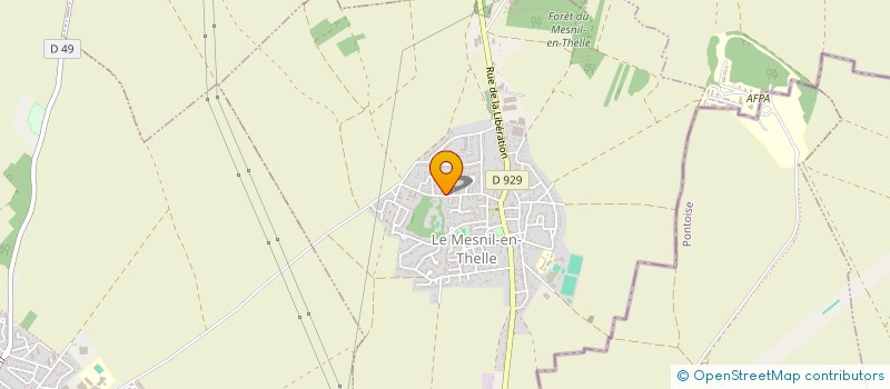 localisation de l'entreprise MONSIEUR ABDELMOUMENE ZETCHI  LE MESNIL-EN-THELLE