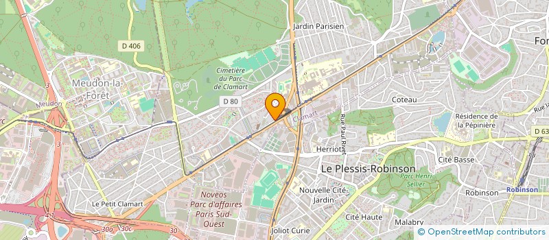 localisation de l'entreprise MONSIEUR ABDELMOUMIN AMRAOUI à CLAMART