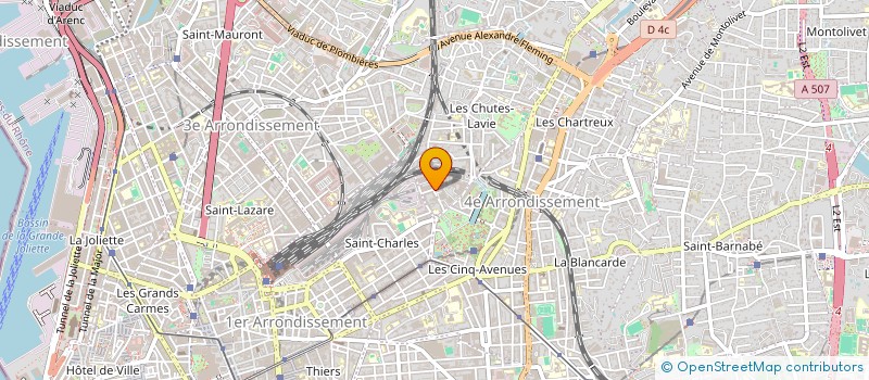 localisation de l'entreprise MONSIEUR ABDELMOUMIN BOUKHIAR à MARSEILLE