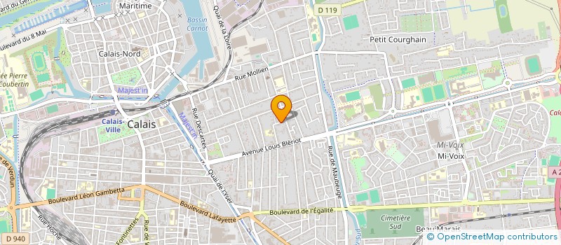 localisation de l'entreprise MONSIEUR ABDELMOUNAIM BOUCHALA  CALAIS