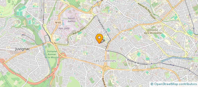 localisation de l'entreprise MONSIEUR ABDELMOUNAIM EL IDRISSI à MONTPELLIER