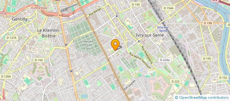 localisation de l'entreprise MONSIEUR ABDELMOUNAIM HSAINI  IVRY-SUR-SEINE