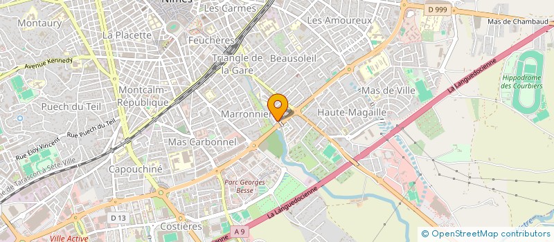 localisation de l'entreprise MONSIEUR ABDELMOUNAIM YAHYA  NIMES