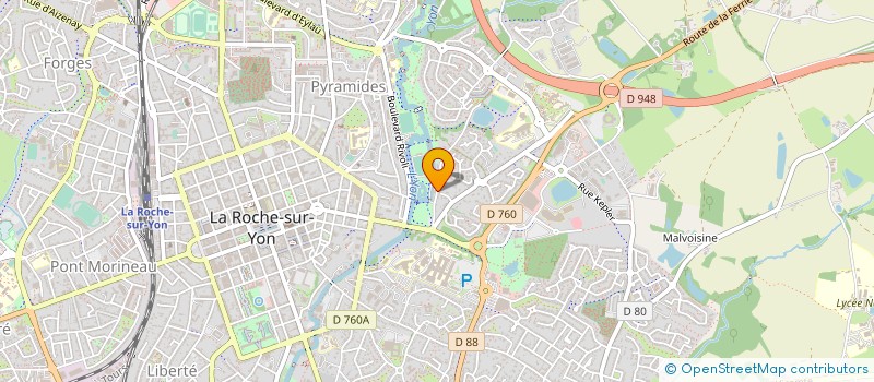 localisation de l'entreprise MONSIEUR ABDELMOUNAIME BENHADID à LA ROCHE-SUR-YON