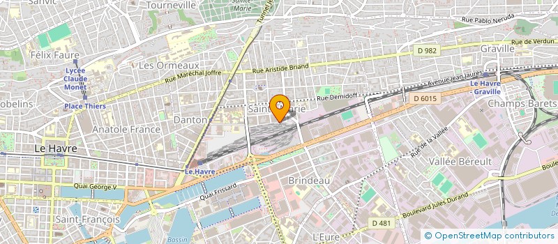 localisation de l'entreprise MONSIEUR ABDELMOUNEM MEDDEB à LE HAVRE