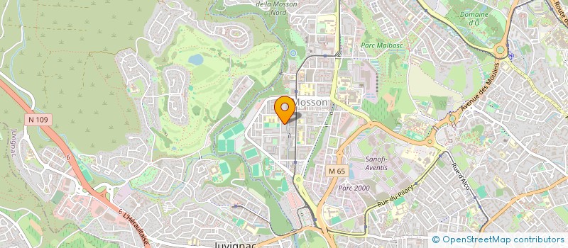 localisation de l'entreprise MONSIEUR ABDELMOUNNAIM NAIT IMAGHRAN  MONTPELLIER