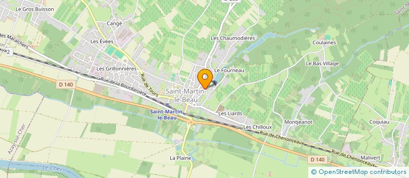 localisation de l'entreprise MONSIEUR ABDELMOURHITE BABAYA à SAINT-MARTIN-LE-BEAU