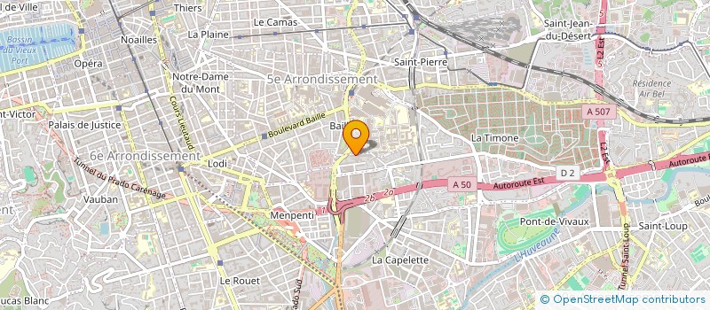 localisation de l'entreprise MONSIEUR ABDELMOUTALIB MESSAOUDENE à MARSEILLE
