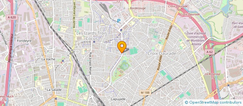 localisation de l'entreprise MONSIEUR ABDELMOUTTALIB ZARRAK  TOULOUSE