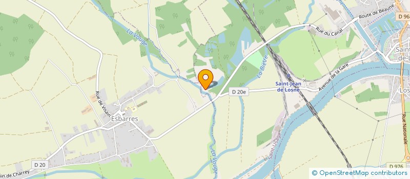 localisation de l'entreprise MONSIEUR ABDELNASSER DOUGHA  SAINT-JEAN-DE-LOSNE