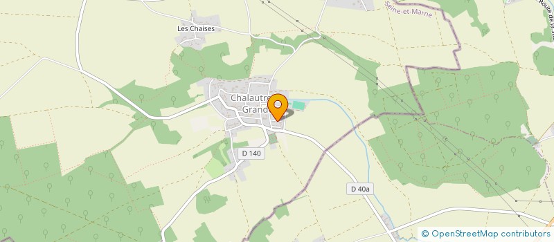 localisation de l'entreprise MONSIEUR ABDELNORD ABED  CHALAUTRE-LA-GRANDE