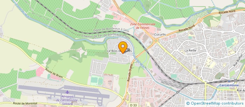 localisation de l'entreprise MONSIEUR ABDELNORD AINCEUR à CARCASSONNE