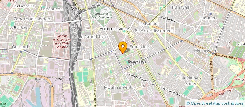 localisation de l'entreprise MONSIEUR ABDELNOUR KHEBIZAT  LYON