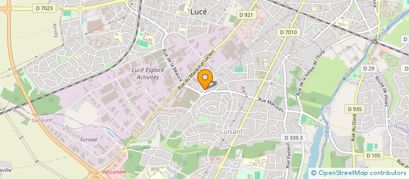 localisation de l'entreprise MONSIEUR ABDELNOUR YALA à LUISANT