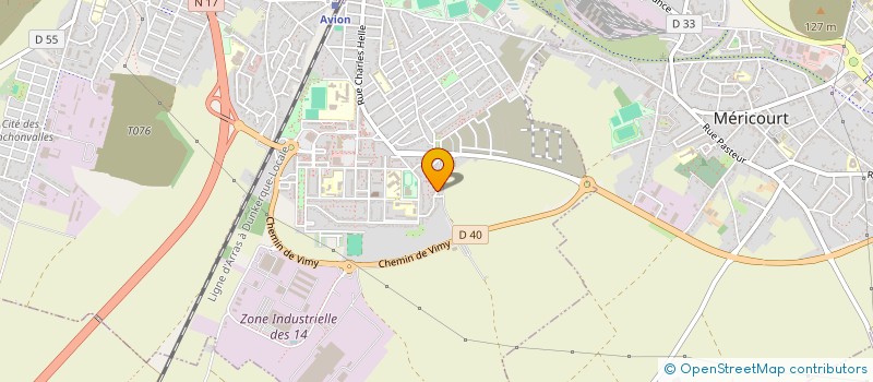 localisation de l'entreprise MONSIEUR ABDELOUAB KHOUANI à AVION