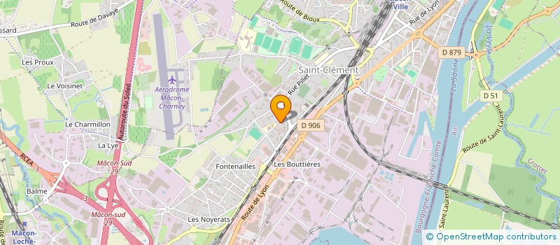 localisation de l'entreprise MONSIEUR ABDELOUAFI ERRACHIDI à MACON