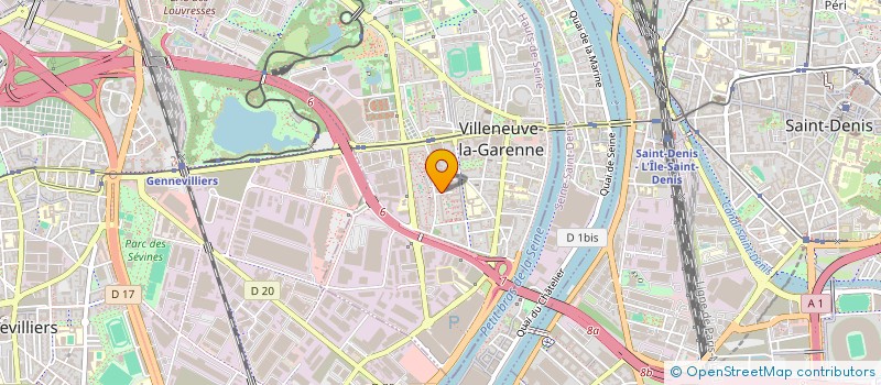 localisation de l'entreprise MONSIEUR ABDELOUAHAB AIT SI MAMAR  VILLENEUVE-LA-GARENNE