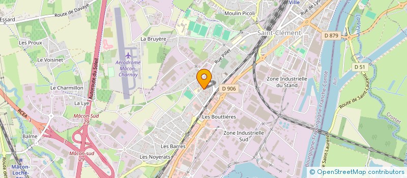 localisation de l'entreprise MONSIEUR ABDELOUAHAB BACHIRI à MACON