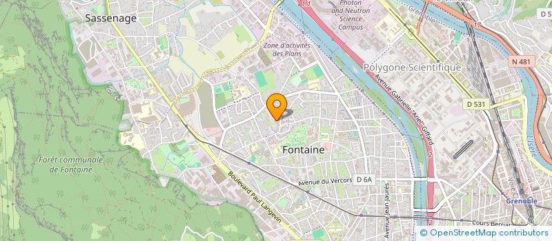 localisation de l'entreprise MONSIEUR ABDELOUAHAB BENARBIA  FONTAINE