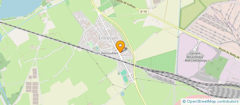 localisation de l'entreprise MONSIEUR ABDELOUAHAB BENNIS  ISTRES